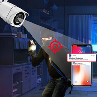 Kamera monitorująca wideo 5MP z kartą Sim 4G 3G WIFI ochronny zabezpieczający zewnętrzny widecam CCTV Onvif noktowizor IP66 Camhi 3